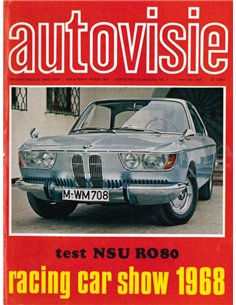 1968 AUTOVISIE MAGAZIN 01 NIEDERLÄNDISCH