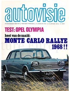1968 AUTOVISIE MAGAZIN 04 NIEDERLÄNDISCH