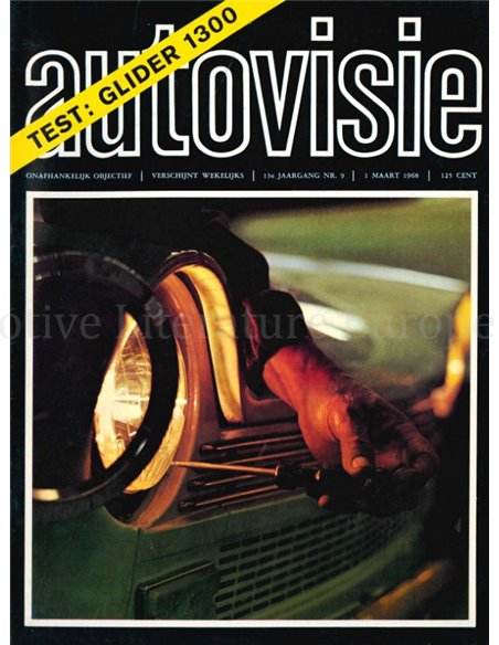1968 AUTOVISIE MAGAZIN 09 NIEDERLÄNDISCH