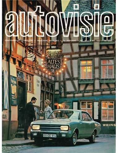 1968 AUTOVISIE MAGAZIN 18 NIEDERLÄNDISCH