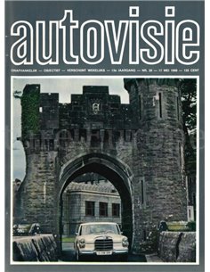 1968 AUTOVISIE MAGAZINE 20 NEDERLANDS