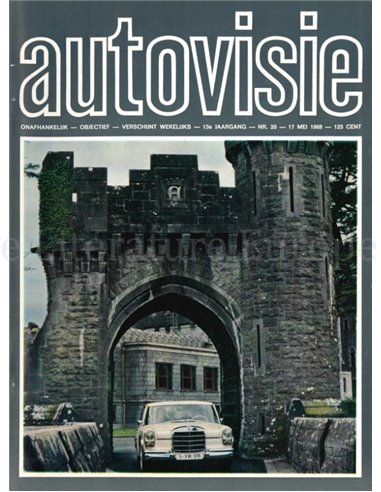 1968 AUTOVISIE MAGAZIN 20 NIEDERLÄNDISCH