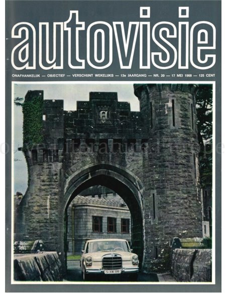1968 AUTOVISIE MAGAZINE 20 NEDERLANDS