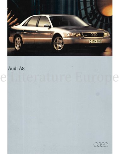 1994 AUDI A8 PROSPEKT DEUTSCH