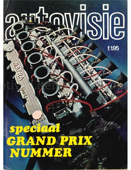 1968 AUTOVISIE MAGAZIN 25 NIEDERLÄNDISCH