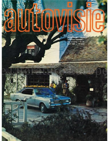 1968 AUTOVISIE MAGAZINE 27 NEDERLANDS