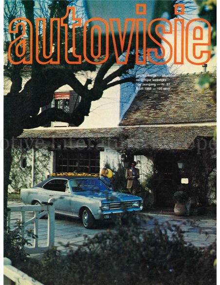 1968 AUTOVISIE MAGAZINE 27 NEDERLANDS