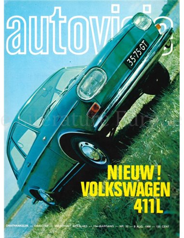 1968 AUTOVISIE MAGAZINE 32 NEDERLANDS