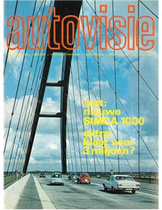 1968 AUTOVISIE MAGAZIN 40 NIEDERLÄNDISCH