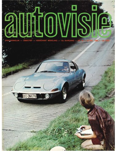 1968 AUTOVISIE MAGAZIN 43 NIEDERLÄNDISCH