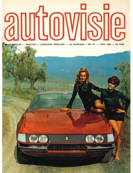 1968 AUTOVISIE MAGAZINE 44 NEDERLANDS