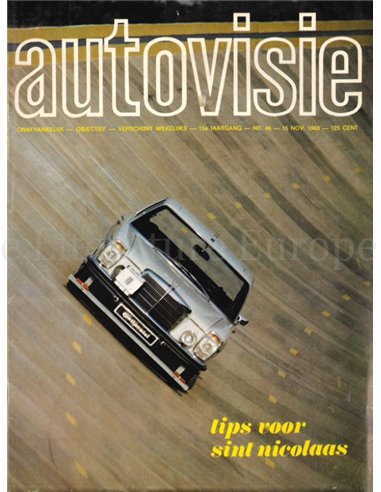 1968 AUTOVISIE MAGAZINE 46 NEDERLANDS