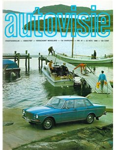 1968 AUTOVISIE MAGAZIN 47 NIEDERLÄNDISCH