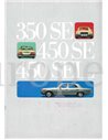 1973 MERCEDES BENZ S KLASSE BROCHURE NEDERLANDS
