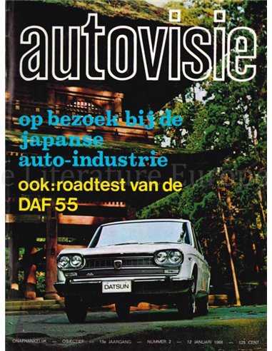1968 AUTOVISIE MAGAZIN 02 NIEDERLÄNDISCH