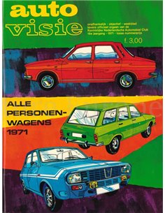 1971 AUTOVISIE MAGAZIN 07 NIEDERLÄNDISCH