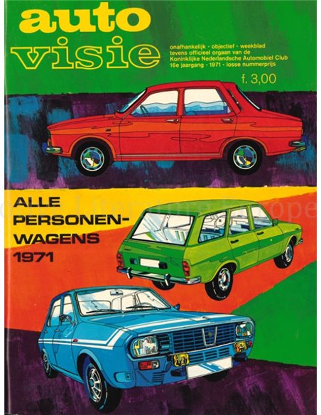 1971 AUTOVISIE MAGAZINE 07 NEDERLANDS