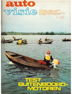 1971 AUTOVISIE MAGAZINE 10 NEDERLANDS