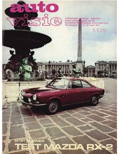 1971 AUTOVISIE MAGAZIN 11 NIEDERLÄNDISCH