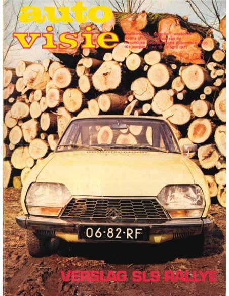 1971 AUTOVISIE MAGAZIN 15 NIEDERLÄNDISCH