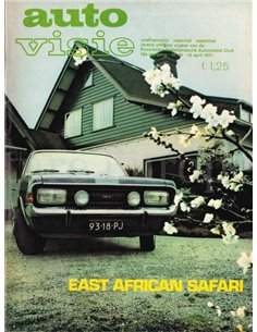 1971 AUTOVISIE MAGAZIN 16 NIEDERLÄNDISCH