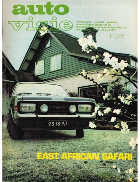 1971 AUTOVISIE MAGAZIN 16 NIEDERLÄNDISCH