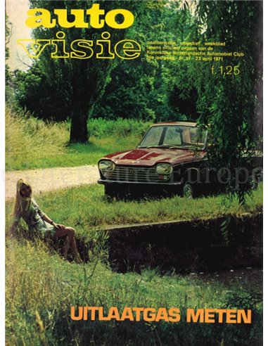 1971 AUTOVISIE MAGAZIN 17 NIEDERLÄNDISCH