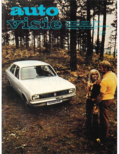 1971 AUTOVISIE MAGAZIN 19 NIEDERLÄNDISCH