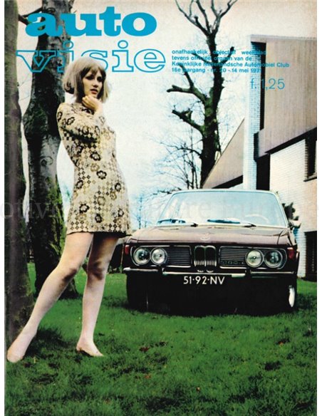 1971 AUTOVISIE MAGAZINE 20 NEDERLANDS