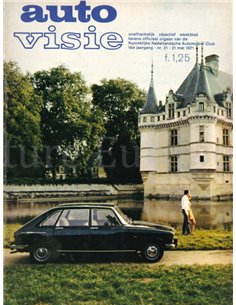 1971 AUTOVISIE MAGAZINE 21 NEDERLANDS