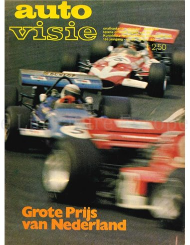 1971 AUTOVISIE MAGAZINE 25 DUTCH