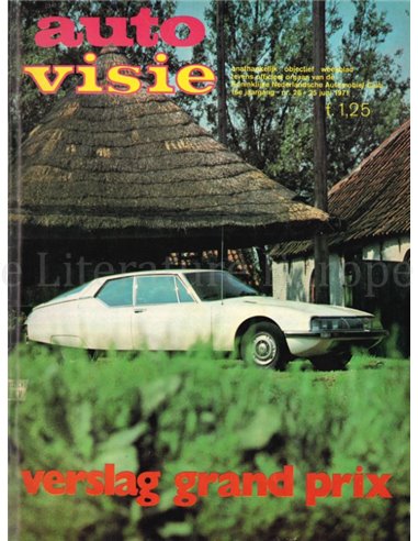 1971 AUTOVISIE MAGAZINE 26 NEDERLANDS
