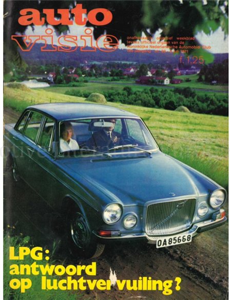 1971 AUTOVISIE MAGAZINE 28 DUTCH