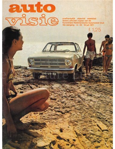 1971 AUTOVISIE MAGAZINE 29 NEDERLANDS