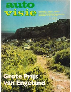 1971 AUTOVISIE MAGAZINE 30 NEDERLANDS