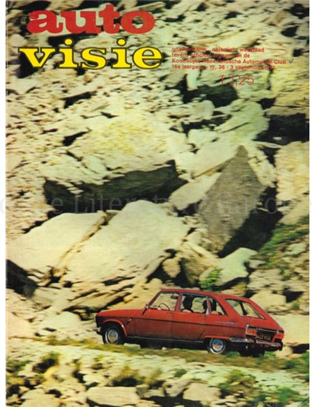 1971 AUTOVISIE MAGAZINE 36 DUTCH