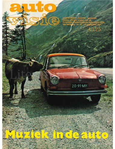 1971 AUTOVISIE MAGAZIN 37 NIEDERLÄNDISCH