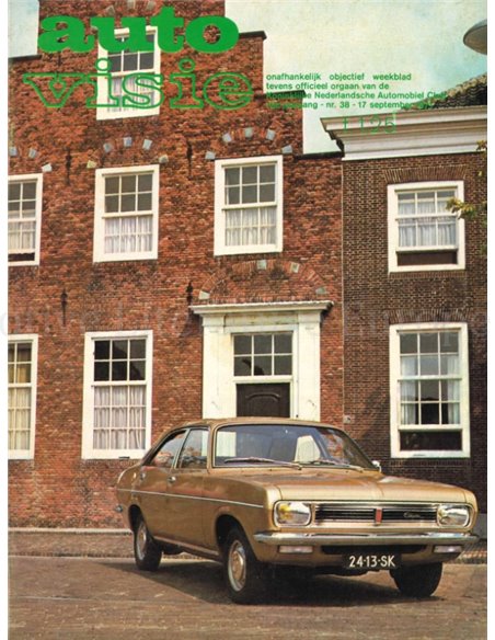 1971 AUTOVISIE MAGAZINE 38 NEDERLANDS
