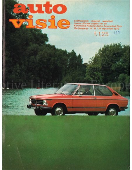 1971 AUTOVISIE MAGAZINE 39 DUTCH