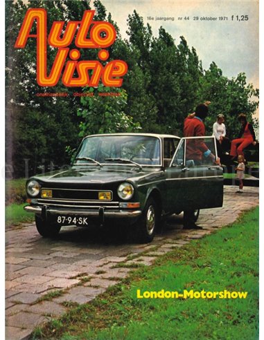 1971 AUTOVISIE MAGAZINE 44 DUTCH
