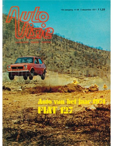 1971 AUTOVISIE MAGAZINE 49 DUTCH