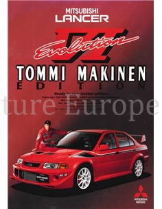 2000 MITSUBISHI LANCER EVOLUTION VI TOMMI MAKINEN BROCHURE ENGLISH