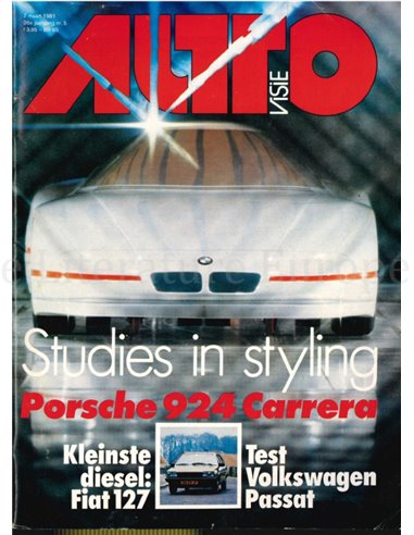 1981 AUTOVISIE MAGAZIN 05 NIEDERLÄNDISCH