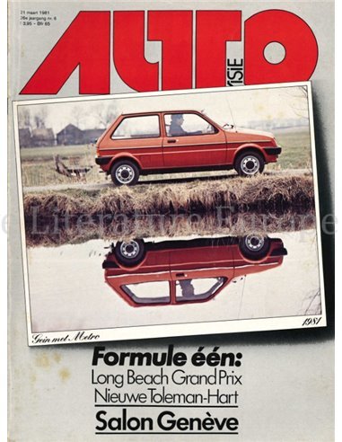 1981 AUTOVISIE MAGAZINE 06 DUTCH