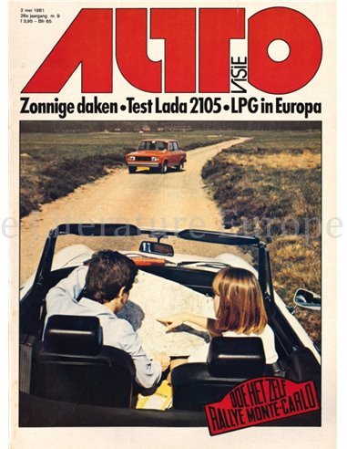 1981 AUTOVISIE MAGAZINE 09 DUTCH
