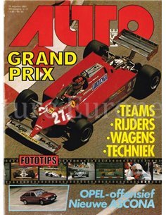 1981 AUTOVISIE MAGAZIN 17 NIEDERLÄNDISCH