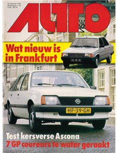 1981 AUTOVISIE MAGAZINE 19 NEDERLANDS