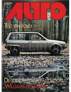 1981 AUTOVISIE MAGAZINE 23 DUTCH