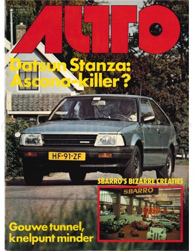 1981 AUTOVISIE MAGAZINE 21 NEDERLANDS