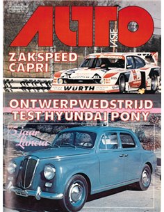 1981 AUTOVISIE MAGAZIN 23 NIEDERLÄNDISCH